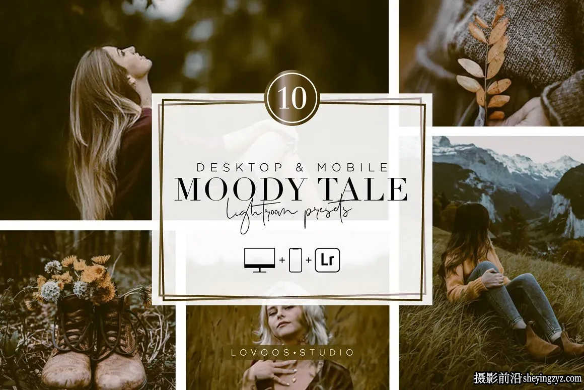 情绪故事胶片人像调色LR预设 MOODY TALE Lightroom Presets