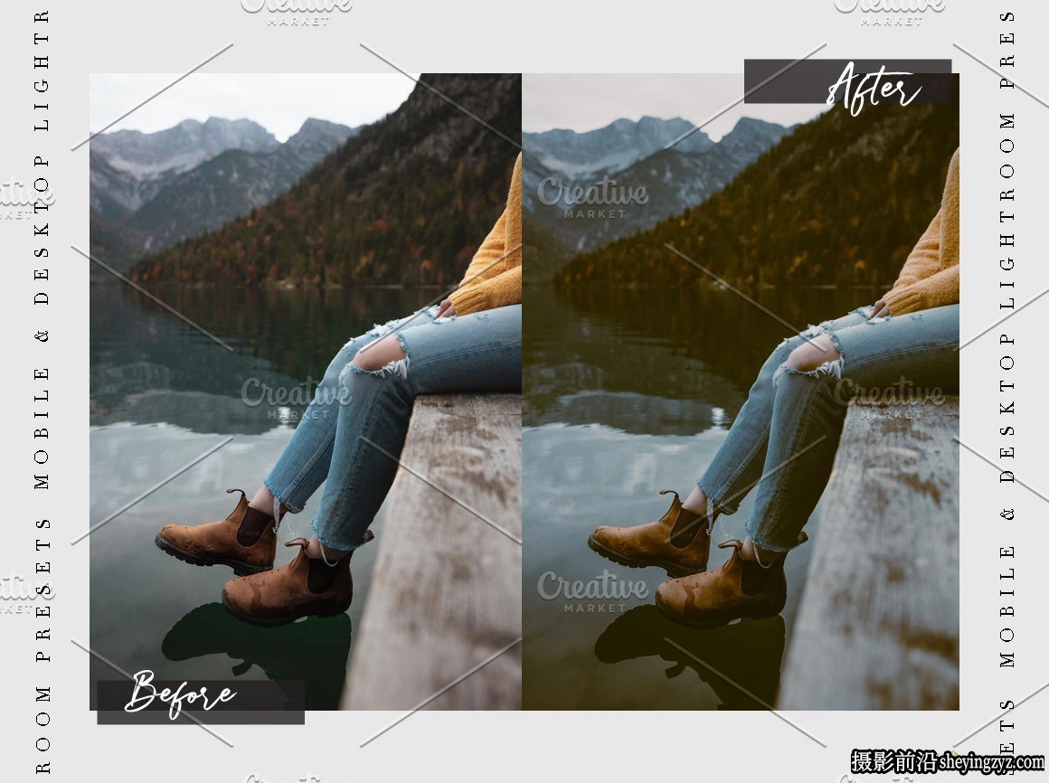 情绪故事胶片人像调色LR预设 MOODY TALE Lightroom Presets