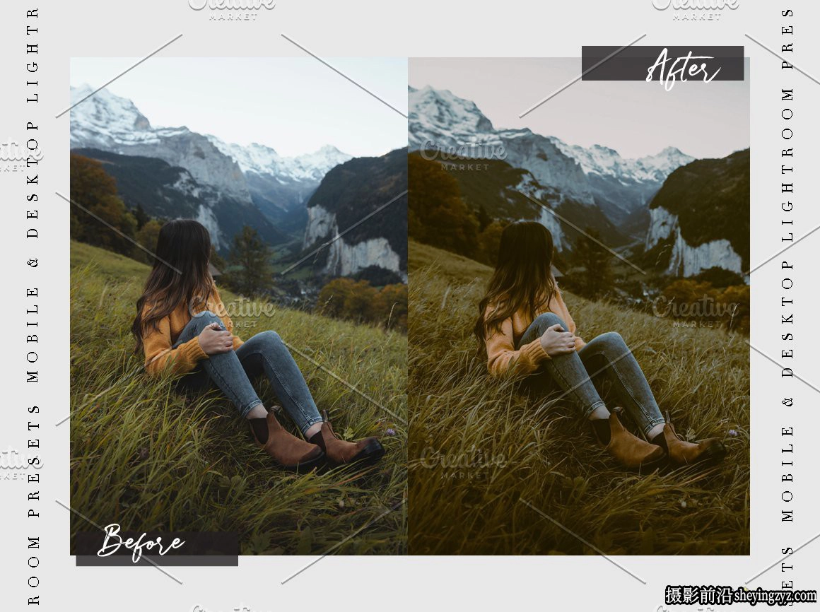 情绪故事胶片人像调色LR预设 MOODY TALE Lightroom Presets