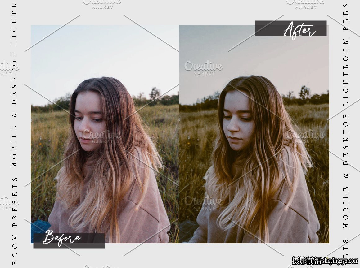 情绪故事胶片人像调色LR预设 MOODY TALE Lightroom Presets