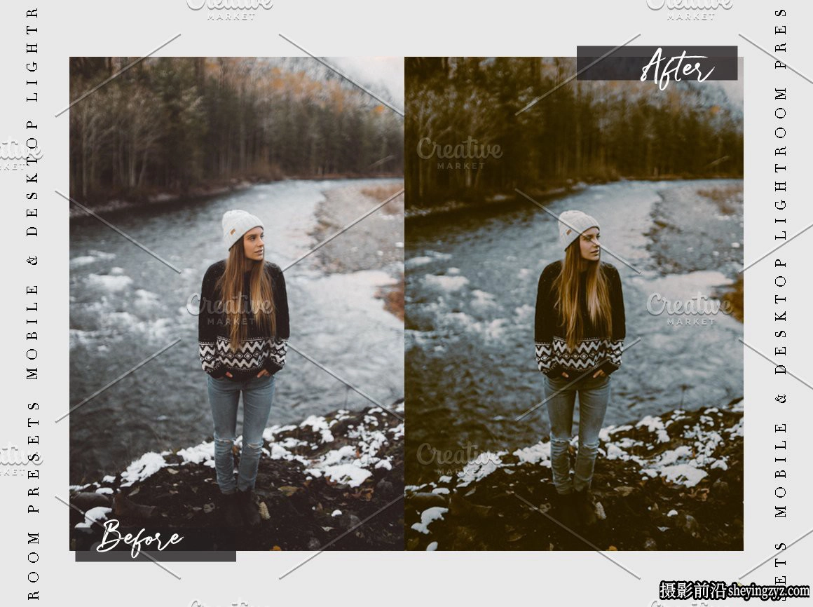 情绪故事胶片人像调色LR预设 MOODY TALE Lightroom Presets