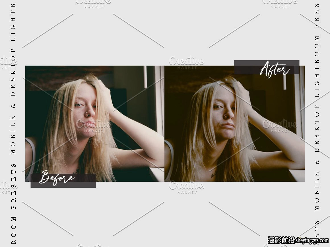 情绪故事胶片人像调色LR预设 MOODY TALE Lightroom Presets