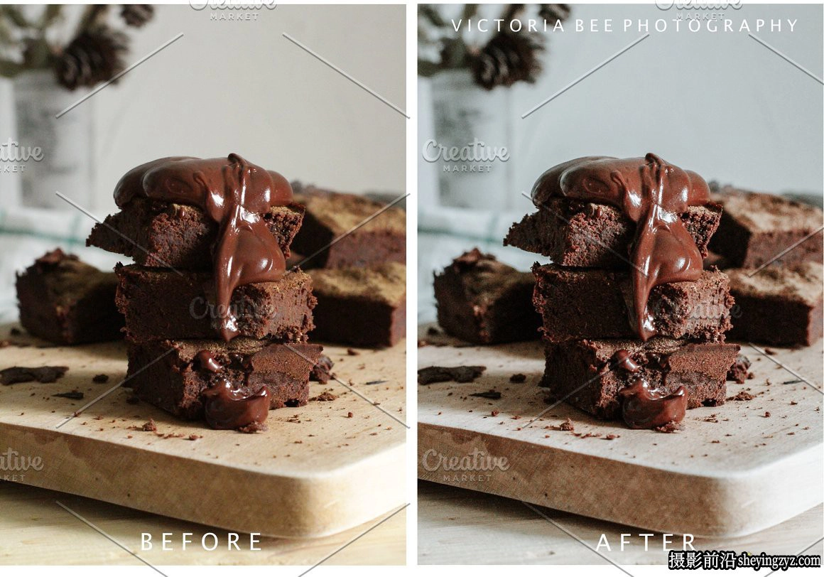 情绪美食胶片调色LR预设手机滤镜FOOD LIGHTROOM PRESETS