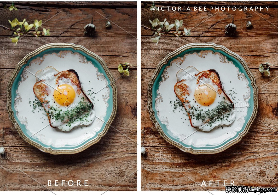 情绪美食胶片调色LR预设手机滤镜FOOD LIGHTROOM PRESETS
