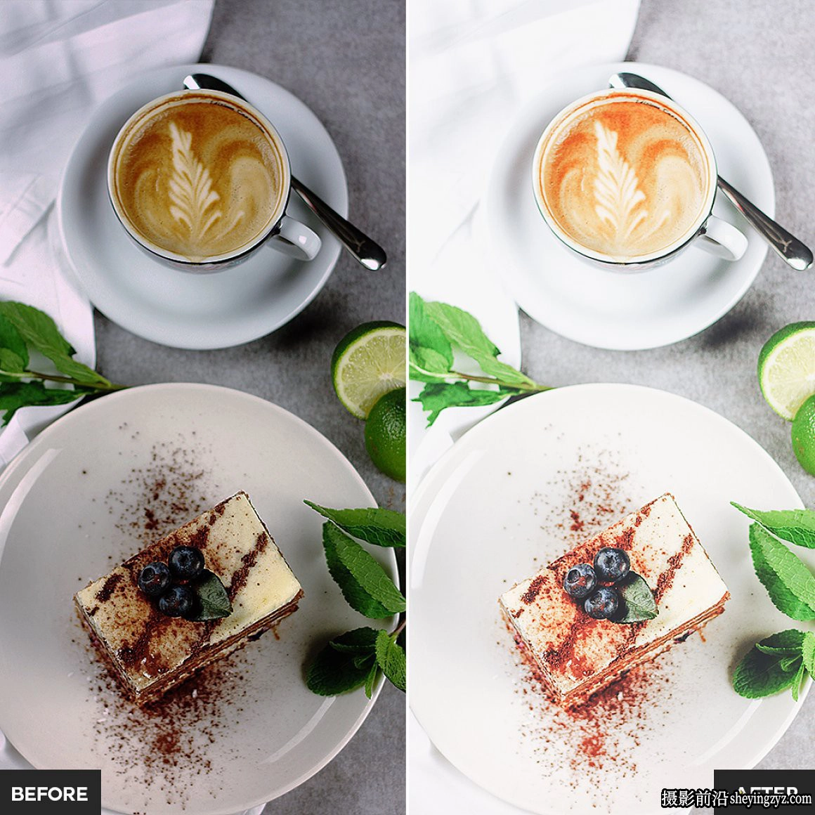 明亮通透美食胶片调色LR预设/手机预设 Food Lightroom Presets