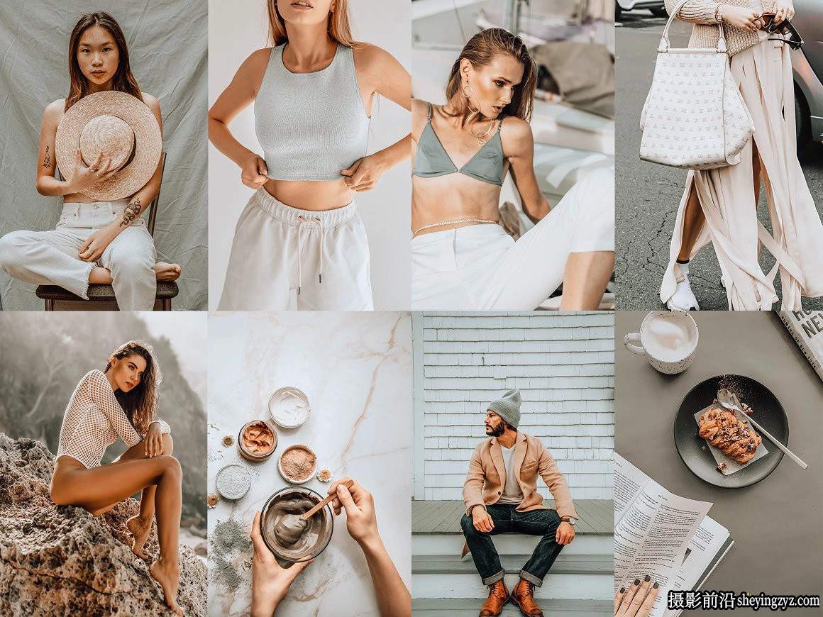 自然肖像胶片美学LR预设与手机滤镜 NATURAL LIGHTROOM PRESETS