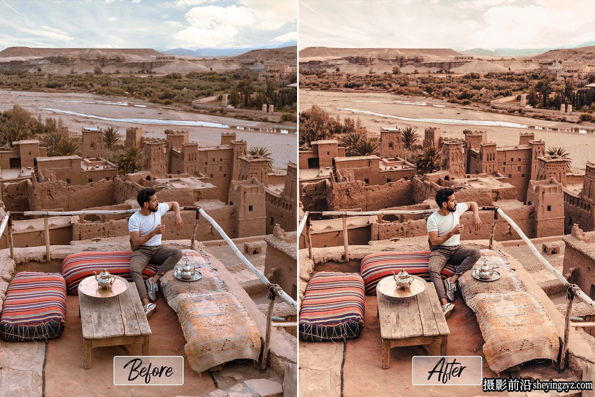 正午阳光沙漠沙丘旅拍调色LR预设 Desert Lightroom Presets