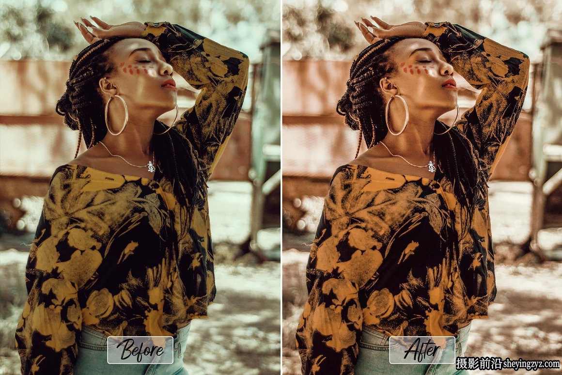 正午阳光沙漠沙丘旅拍调色LR预设 Desert Lightroom Presets