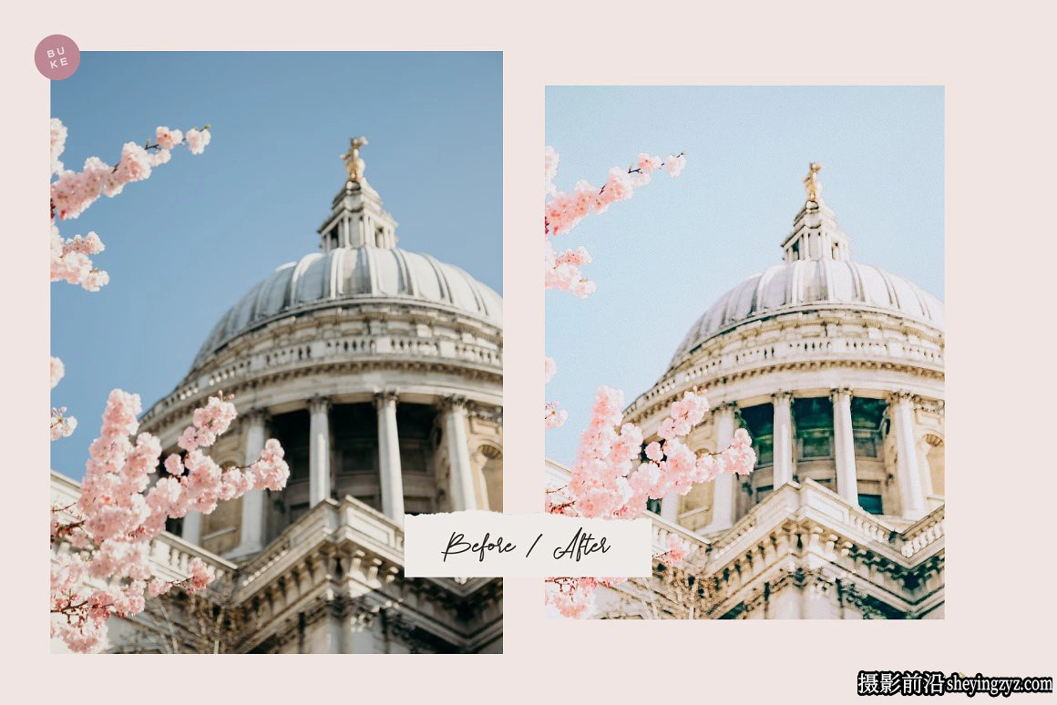 梦幻优雅粉色人像Lightroom预设 Sparkling Spring LR Presets