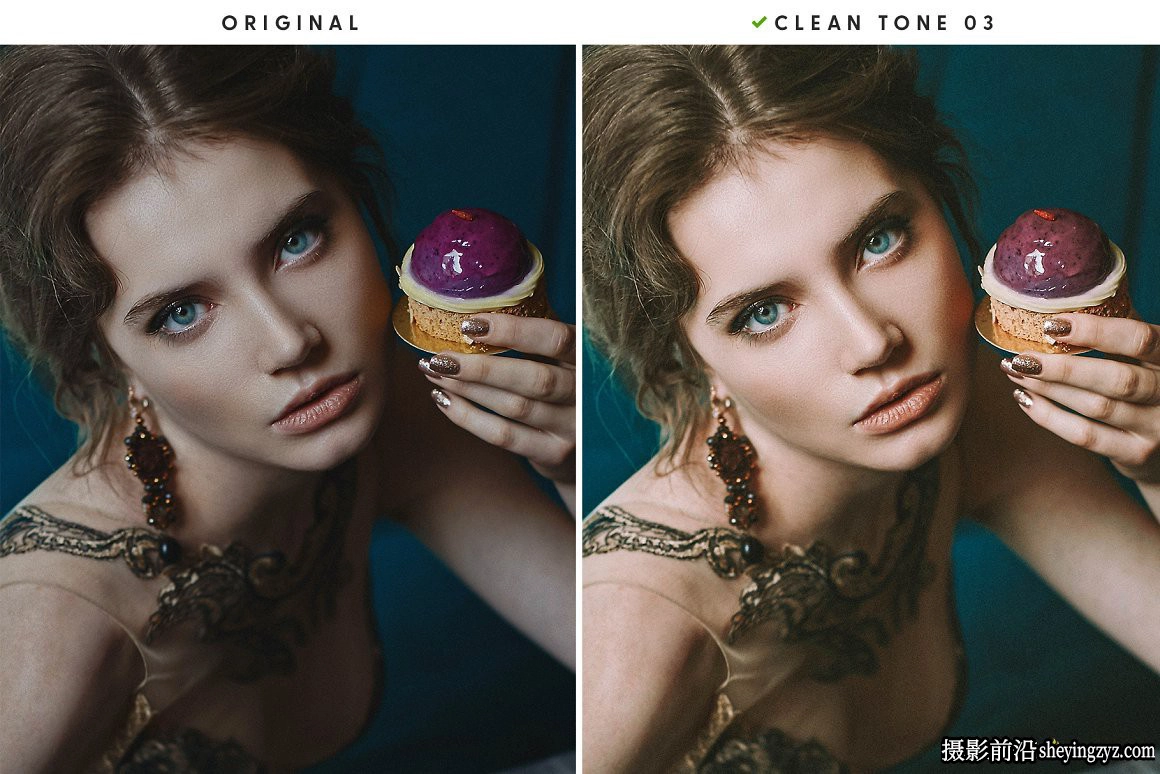 通透时尚网红人像LR预设与手机滤镜Clean Tones-Actions Presets