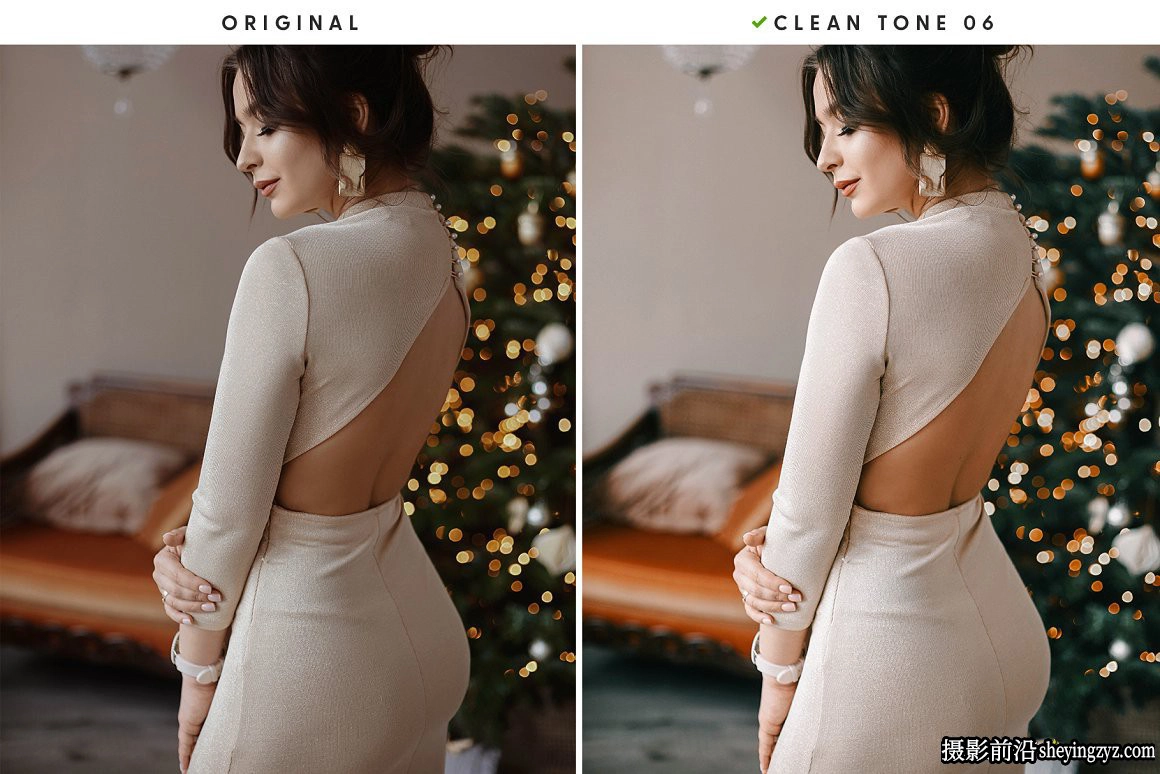 通透时尚网红人像LR预设与手机滤镜Clean Tones-Actions Presets