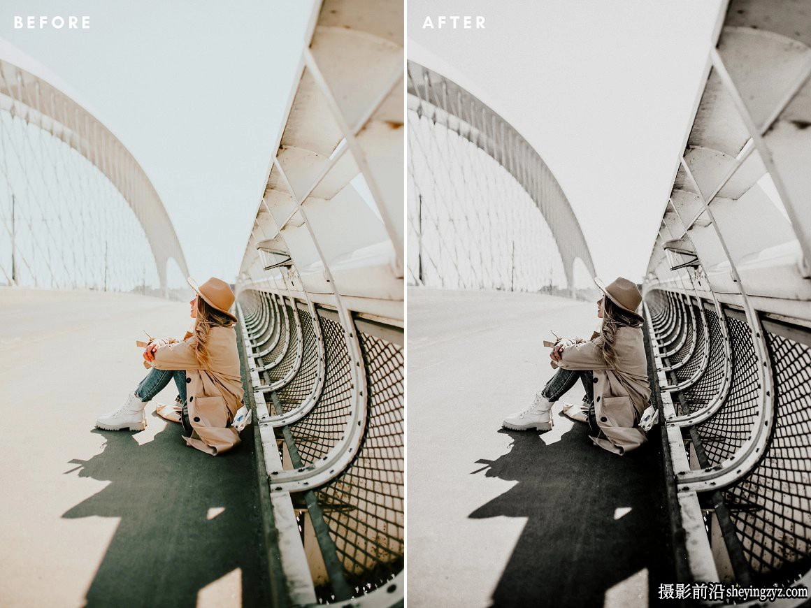 咖啡色街拍情绪电影人像LR预设 Black Lightroom Presets