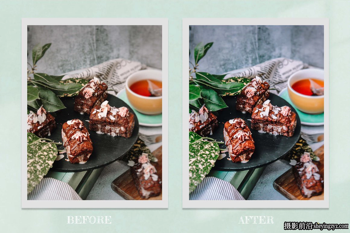 通透美食摄影调色LR预设手机滤镜 Bright Food Photo Edit