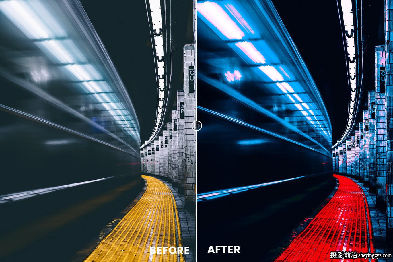 未来城市街拍建筑景观LR预设与手机调色滤镜Photoshop动作