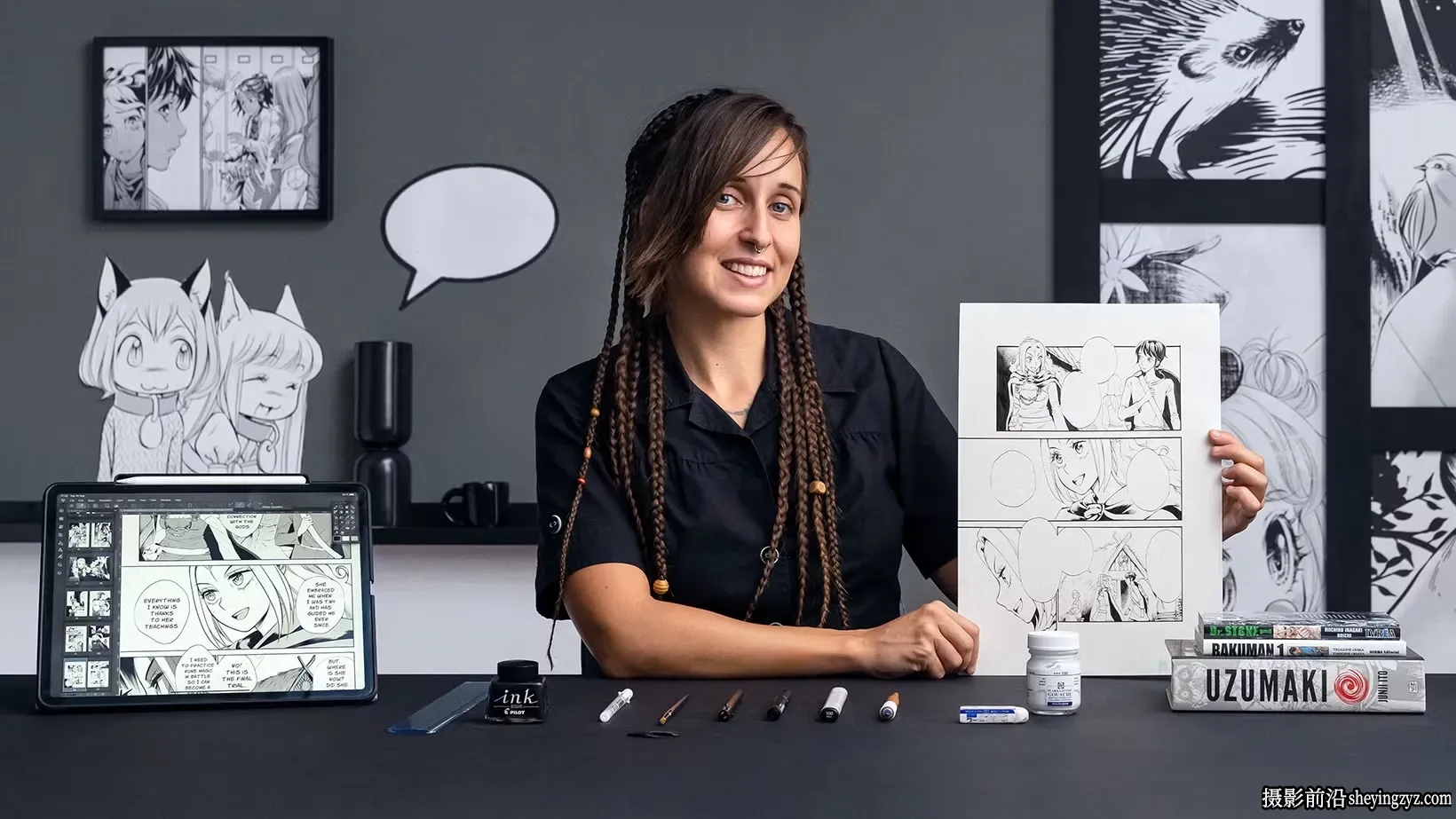 漫画家 Natalia Batista 初学者漫画-从构思到创作教程-中英字幕