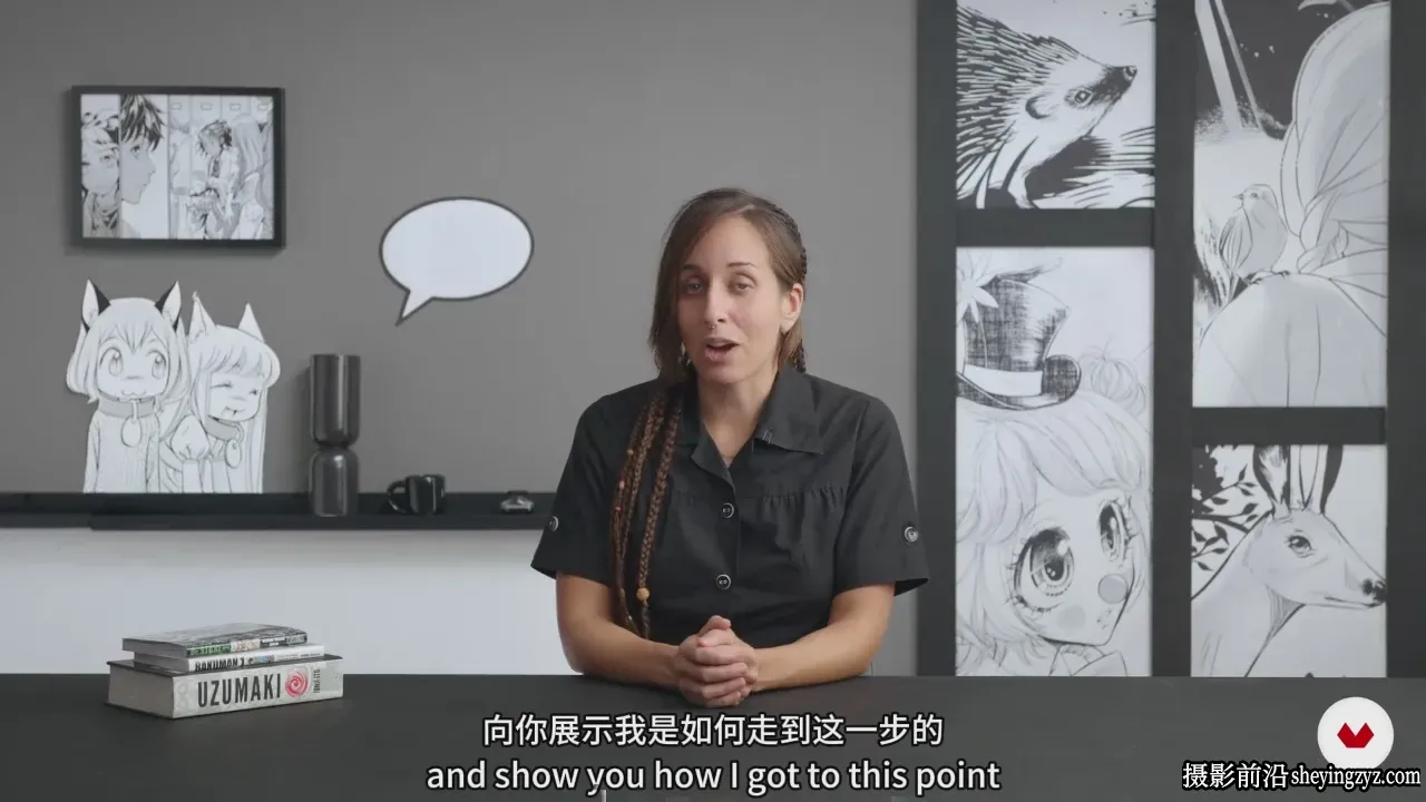 漫画家 Natalia Batista 初学者漫画-从构思到创作教程-中英字幕