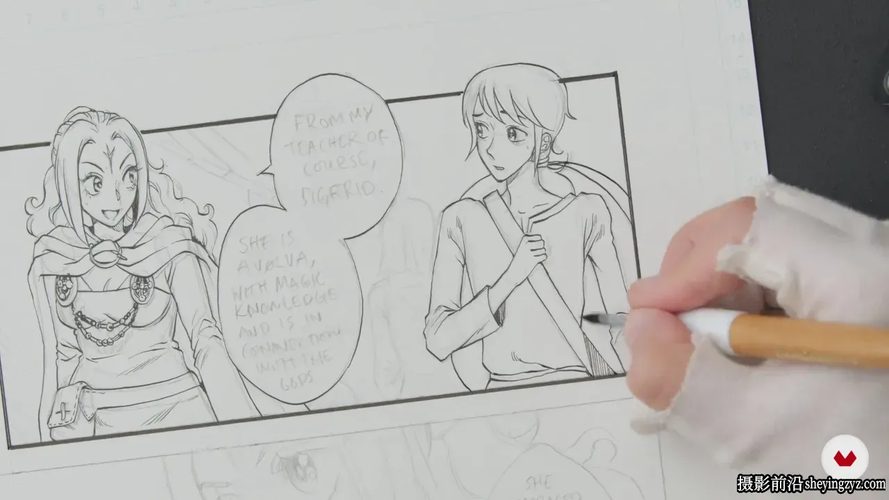 漫画家 Natalia Batista 初学者漫画-从构思到创作教程-中英字幕