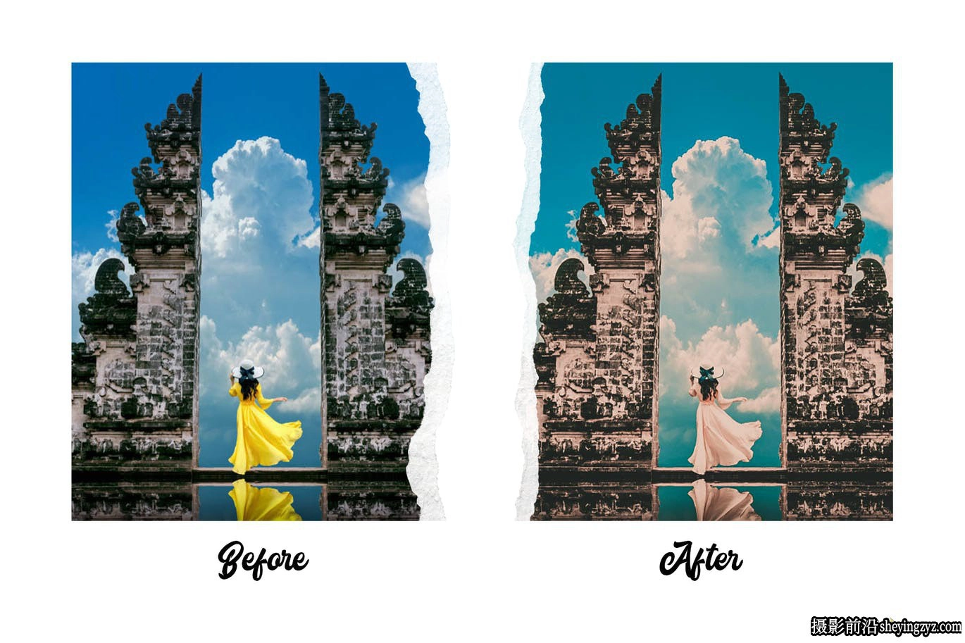 高端旅拍复古人像网红打卡Lightroom预设/手机调色滤镜合集