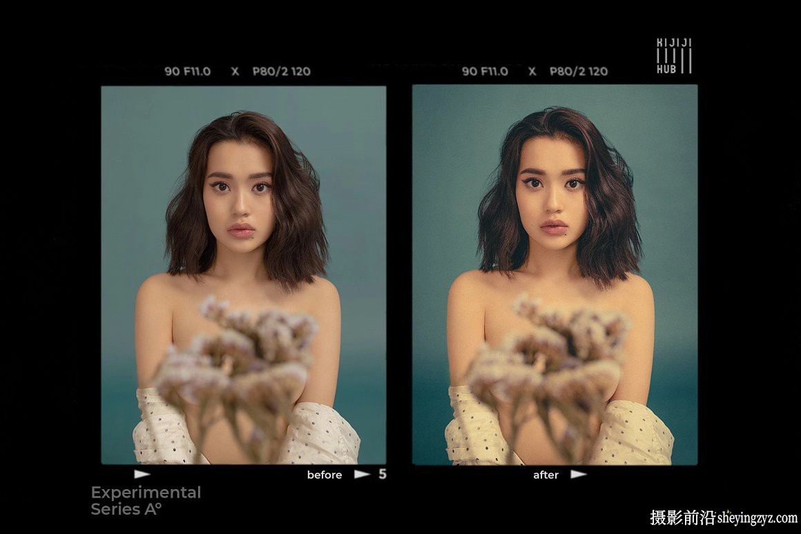 富士X电影美学仿真胶卷人像调色系列Lightroom预设三合一