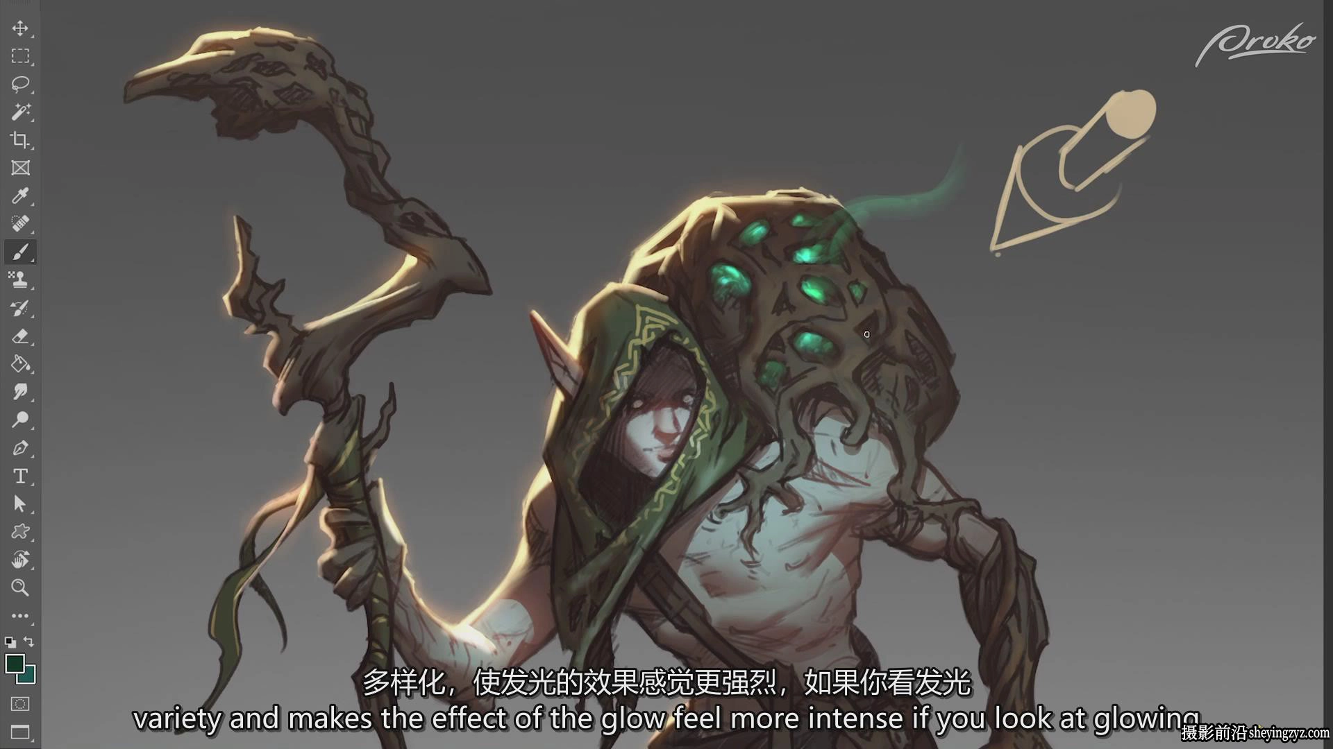Proko - 插画师Jon Neimeister 数字绘画基础教程-中英字幕