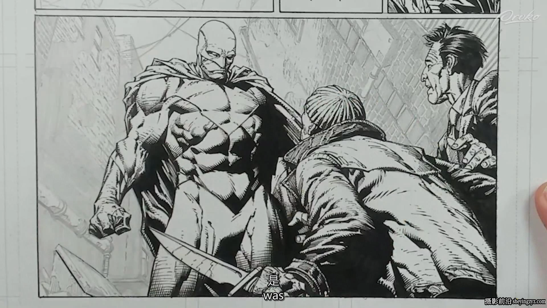 Proko - David Finch 从零开始制作的漫画页面教程-中英字幕