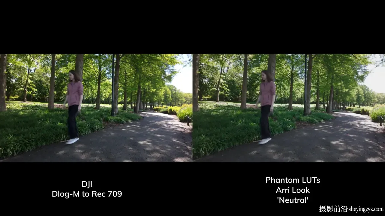 大疆DJI Osmo Pocket 3转阿莱ARRI Alexa色彩LUTs调色预设