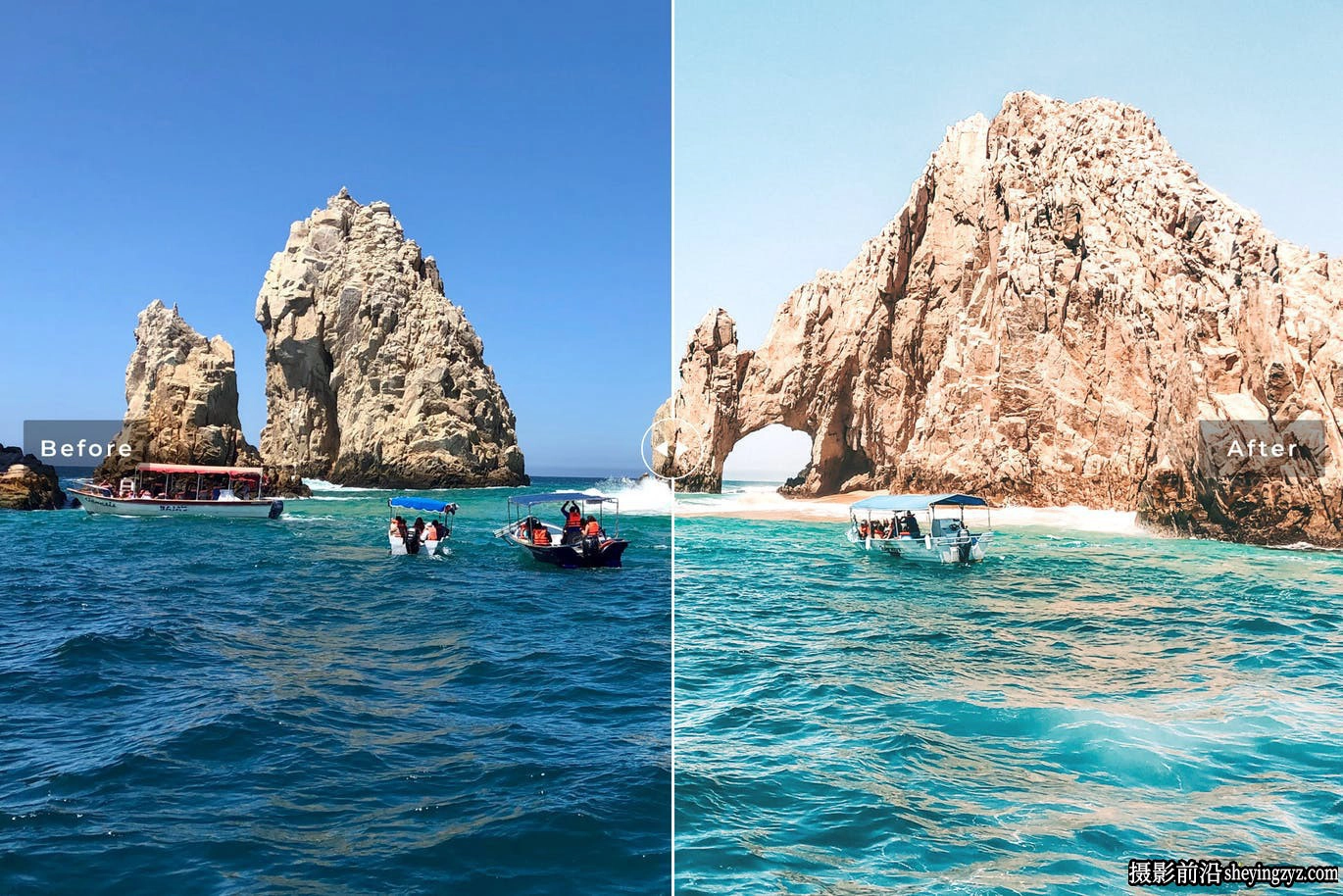 免费lr预设-太平洋海岸旅拍人像调色Lightroom预设与手机滤镜