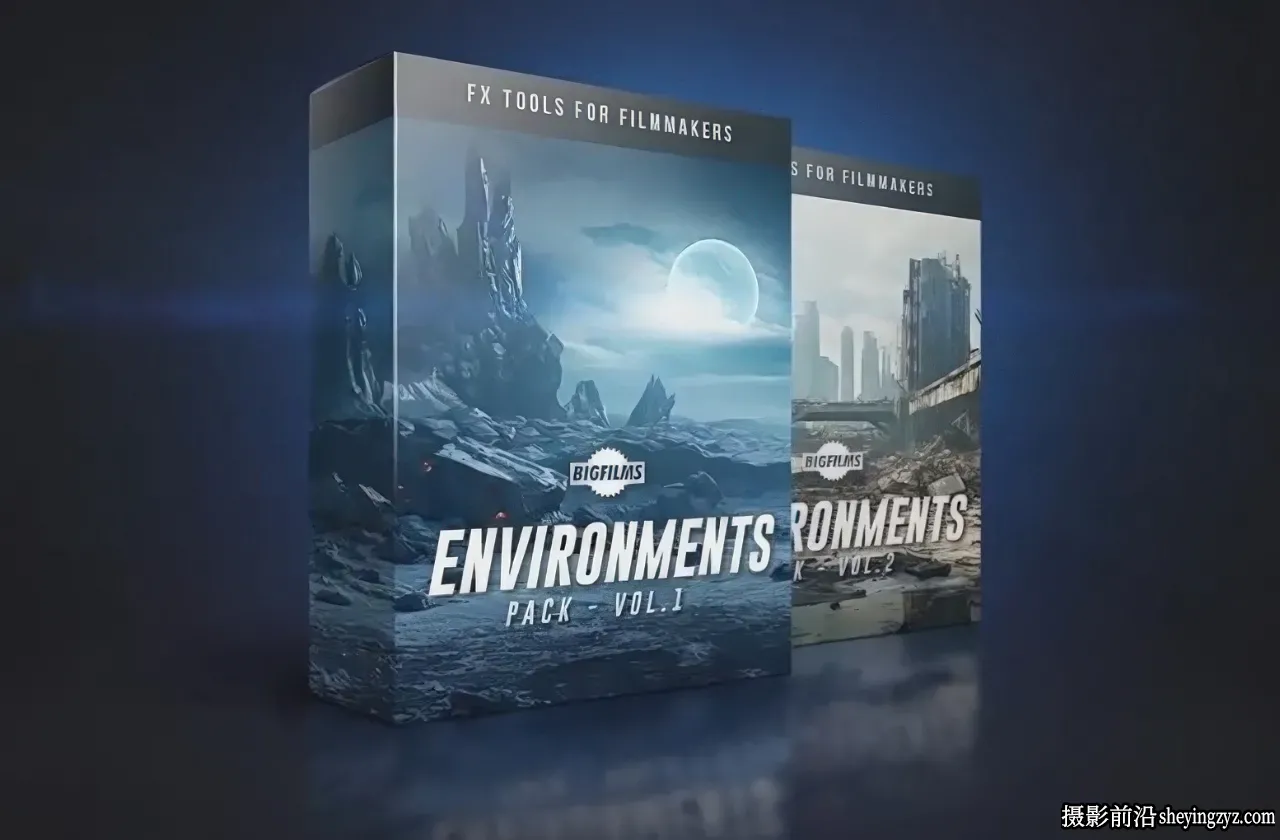BigFilms - 1600张科幻史诗外星战争废墟环境背景5K高清图片V1+2
