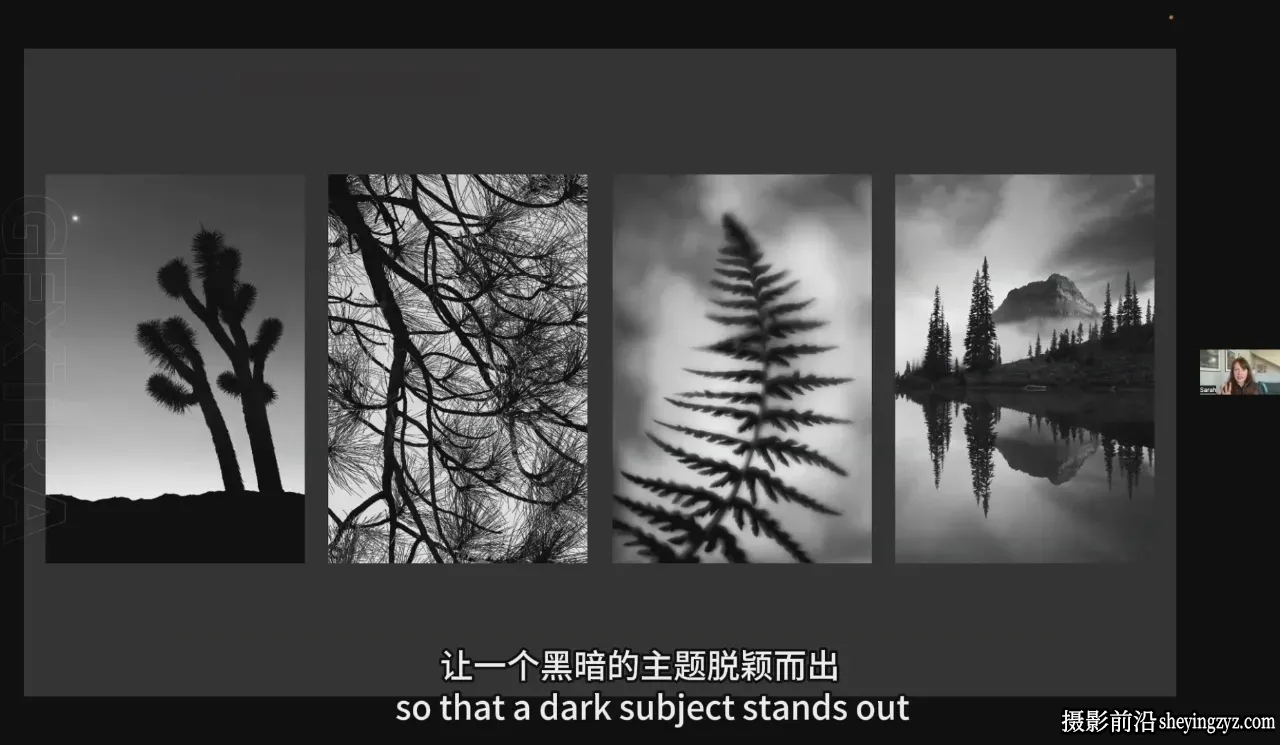 摄影师 Sarah Marino 大胆诠释黑白自然风光摄影教程-中英字幕