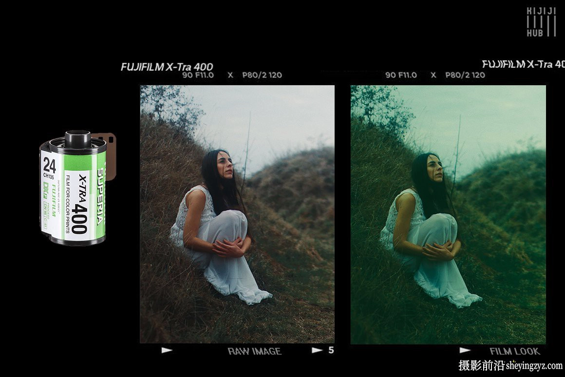 正宗富士电影胶卷Fuji Superia X-Tra 400 Lightroom预设与手机滤镜