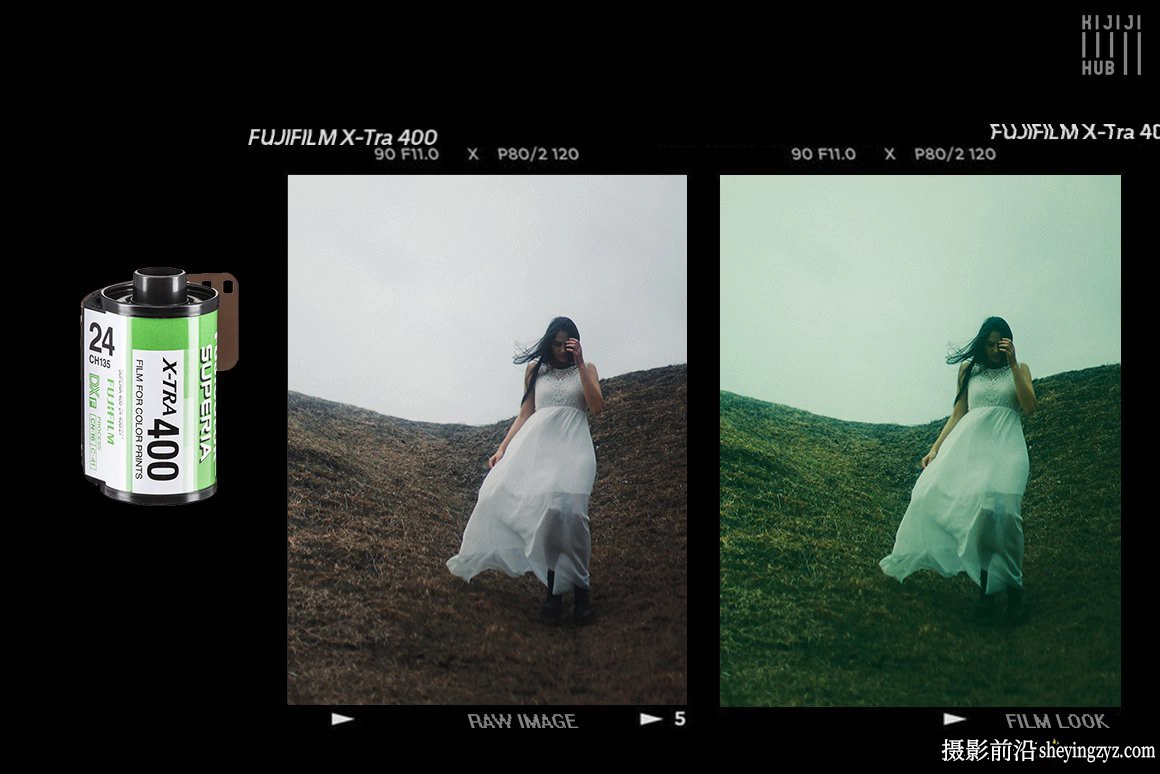 正宗富士电影胶卷Fuji Superia X-Tra 400 Lightroom预设与手机滤镜