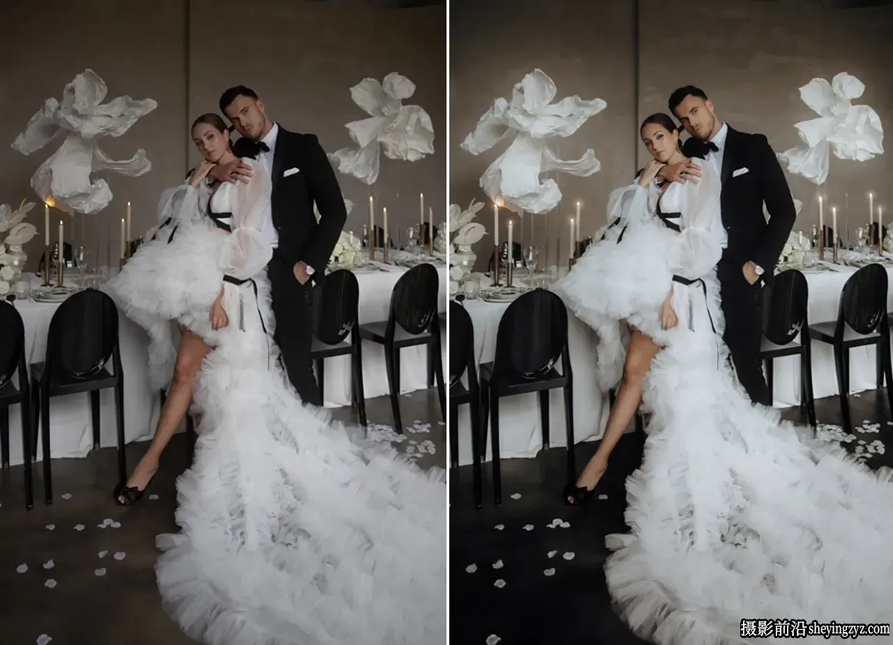 维姬·鲍曼(Vicky Baumann)含AI自适应缪斯婚礼LR预设两套合集