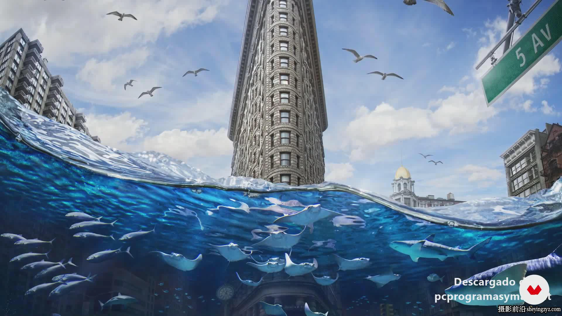 Nick Pedersen -PS中的蒙太奇数字合成构图和视觉效果-中英字幕