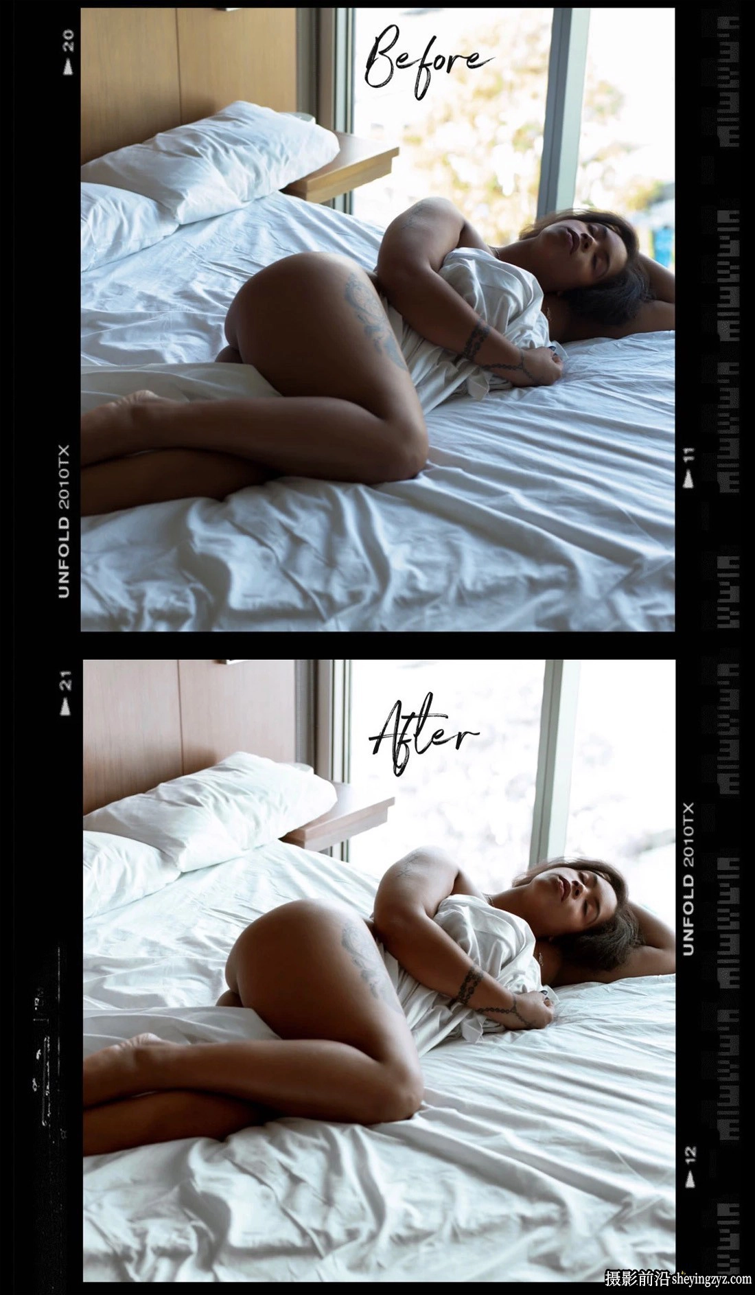 摄影师Marco Ibanez黑暗暖色调私房人像写真调色Lightroom预设