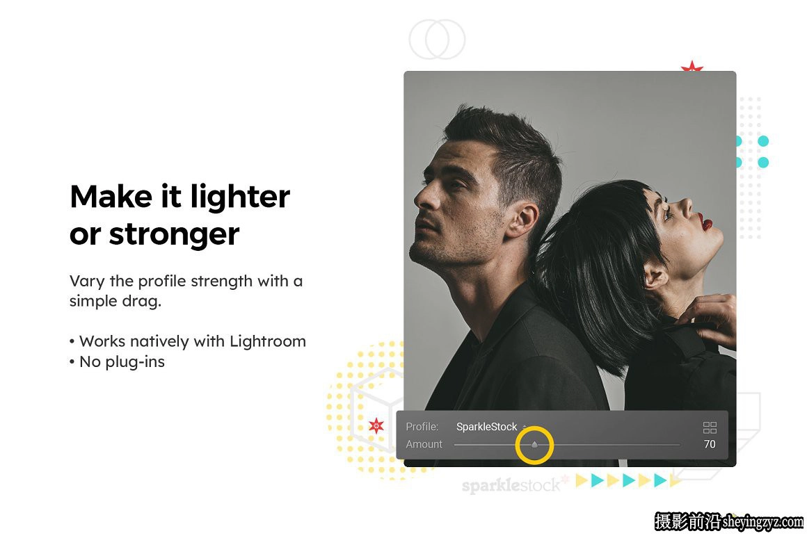 黑暗电影旅拍情绪人像Lightroom预设手机LR预设与LUT调色预设