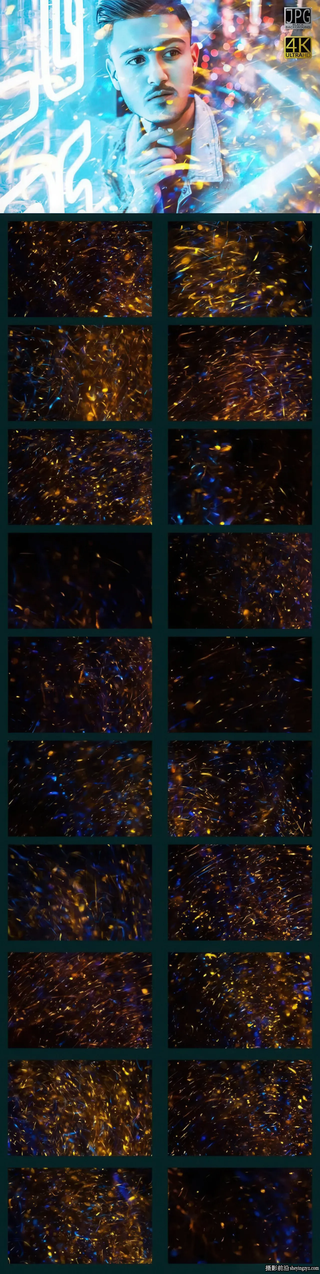 13,000 +摄影后期设计4K叠加合成背景PNG+JPG超大捆绑包合集