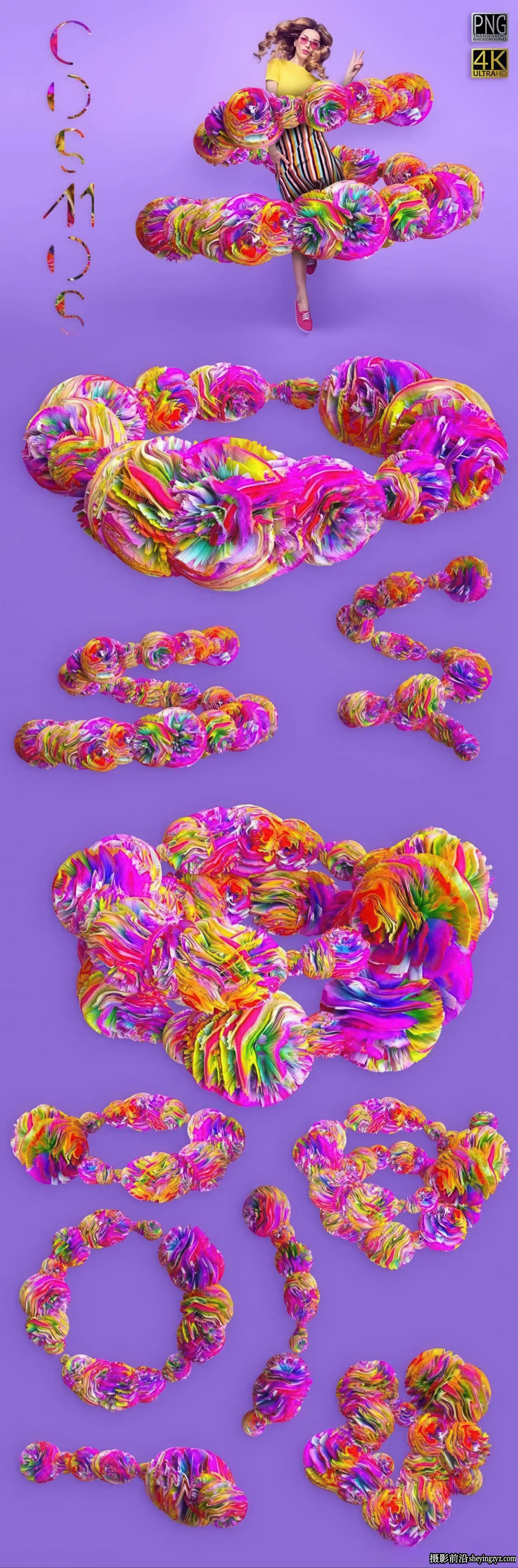 13,000 +摄影后期设计4K叠加合成背景PNG+JPG超大捆绑包合集