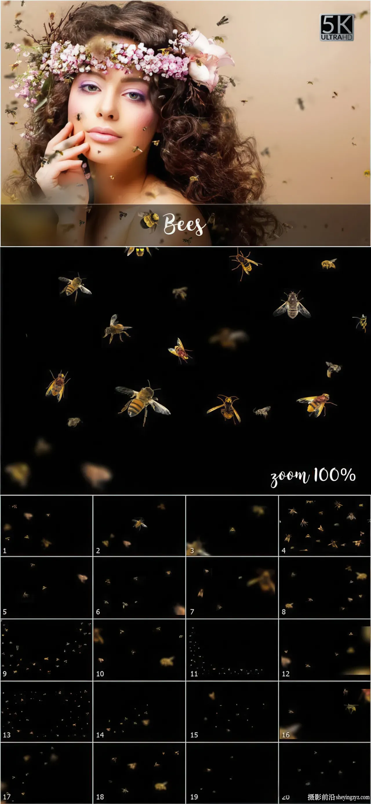 12000+摄影师设计师后期修图必备5K叠加合成设计元素大合集