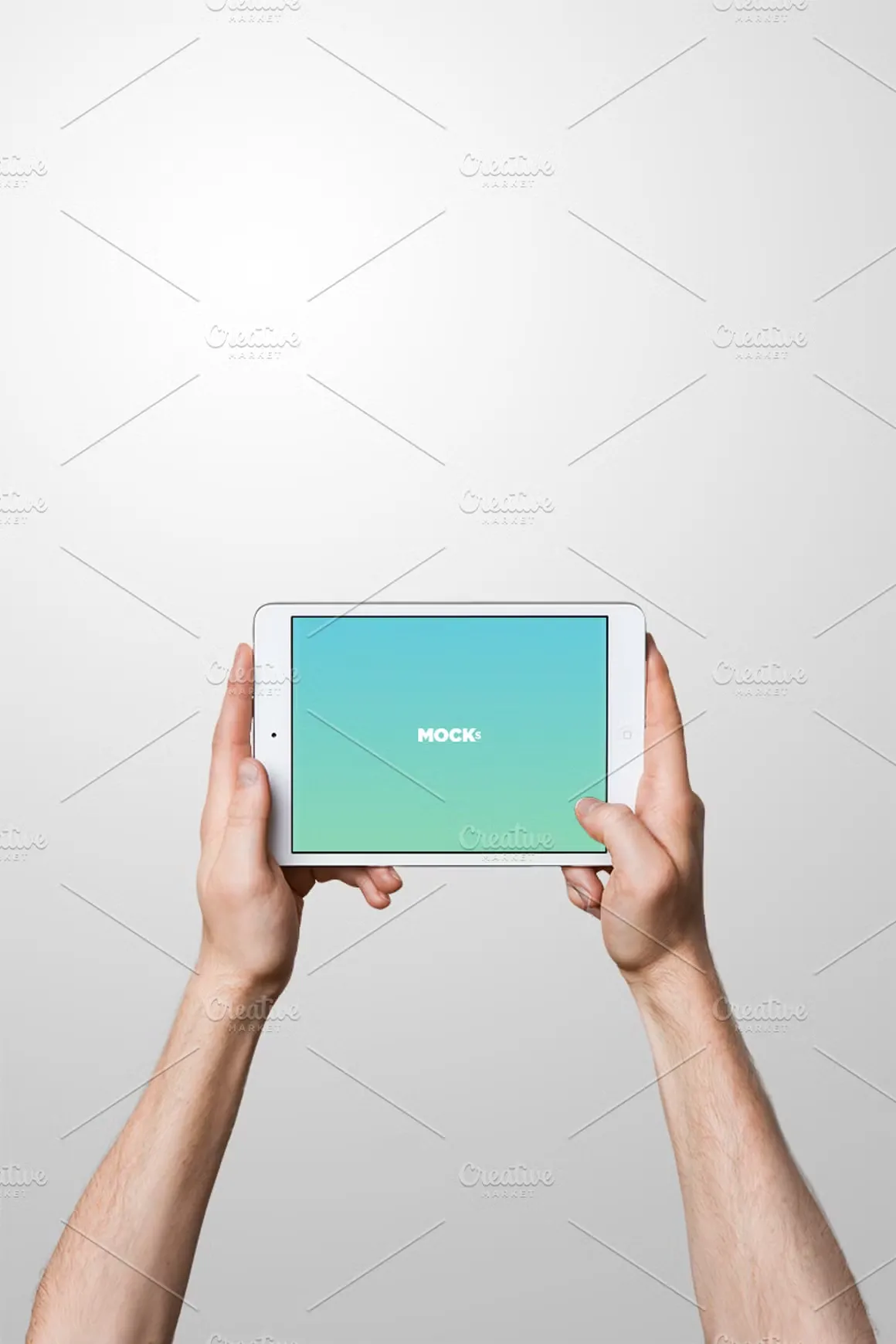 手持 iPad Mini Studio 样机模型合集
