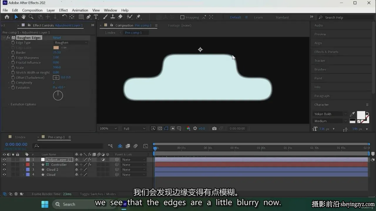 AE常用表达式使用教程-提升动画制作的效率和创意-中英字幕
