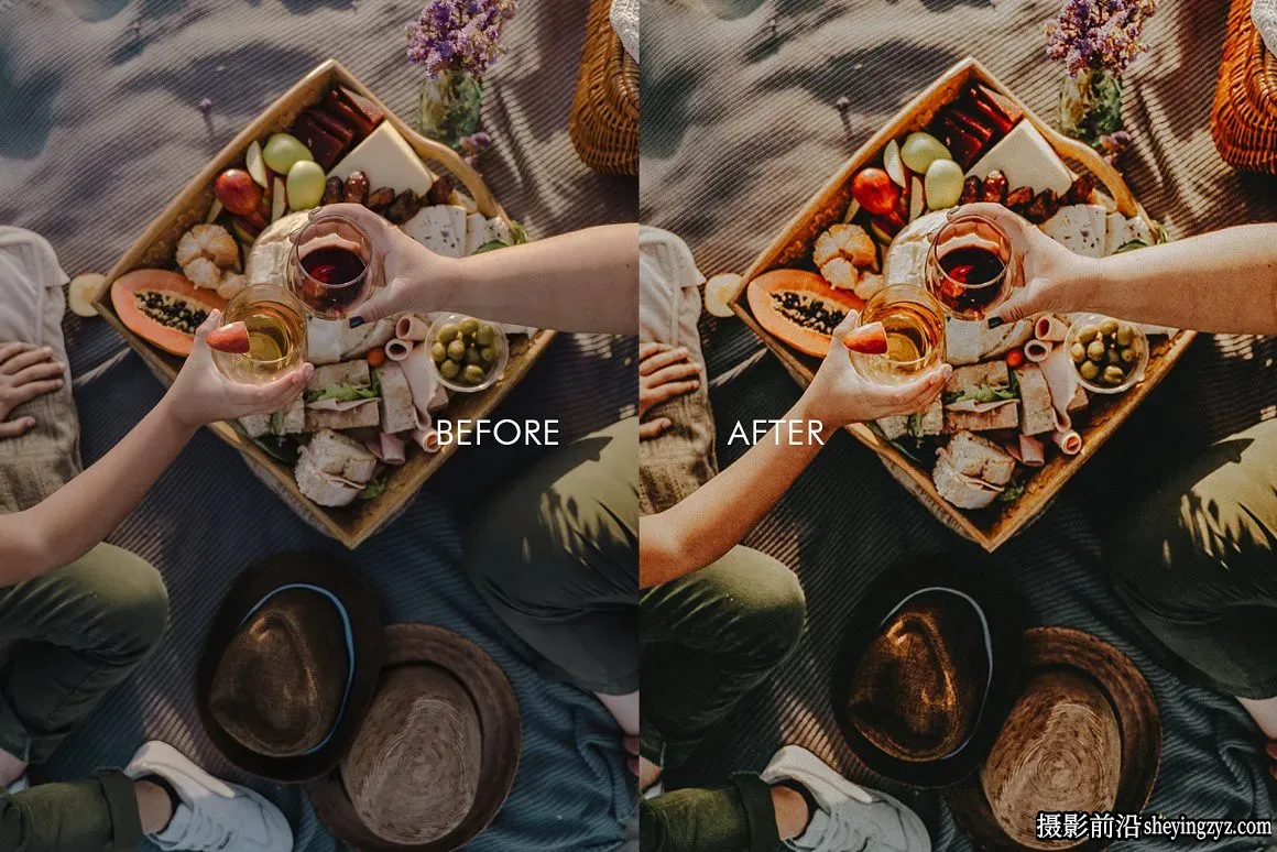 天鹅绒棕色人像摄影后期调色Lightroom预设和手机修图LR预设