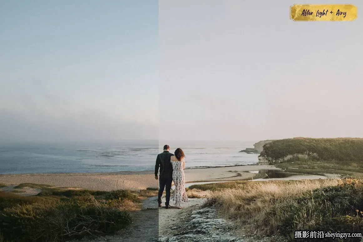 明亮通透浅色调电影复古胶片婚礼人像后期调色Lightroom预设
