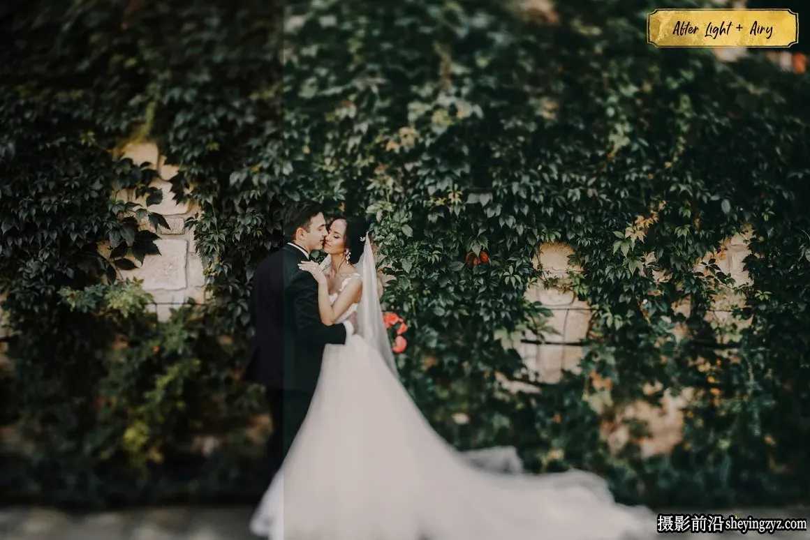 明亮通透浅色调电影复古胶片婚礼人像后期调色Lightroom预设