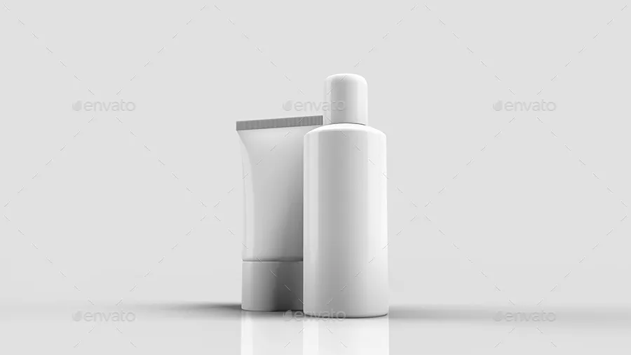 8种化妆用品外观展示样机模型 第二卷