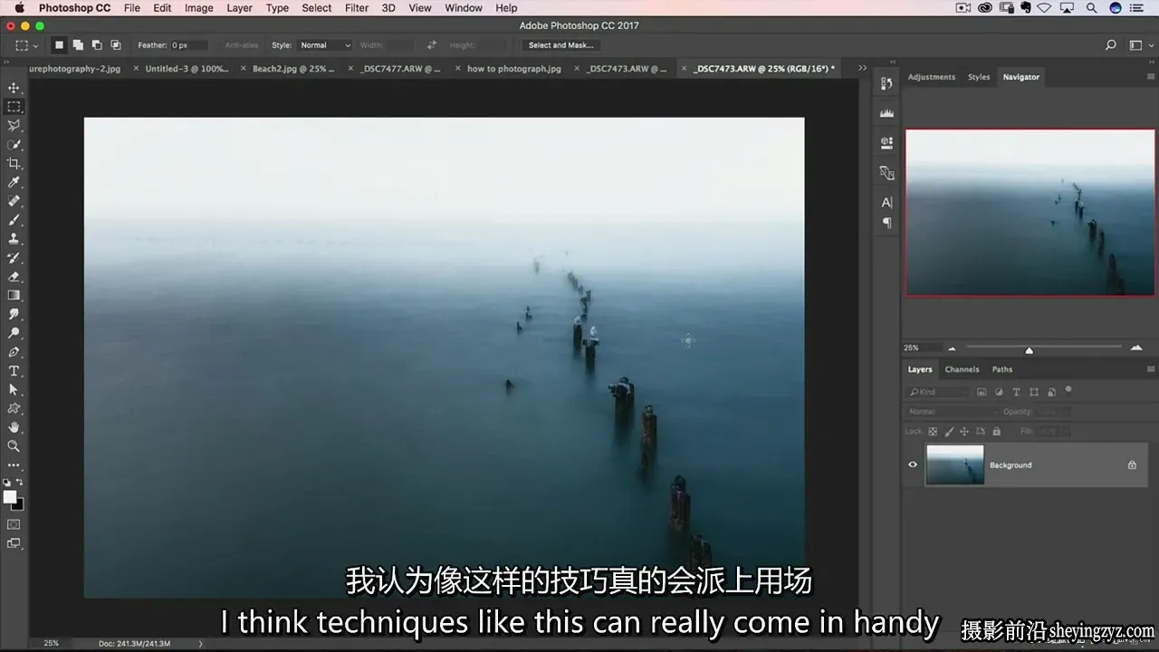 Matt Kloskowski 长曝光风光摄影及后期修图完整教程-中英字幕