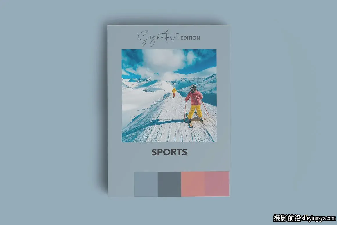 运动主题健身人像手机调色LR预设SPORTS SIGNATURE MOBILE PRESETS