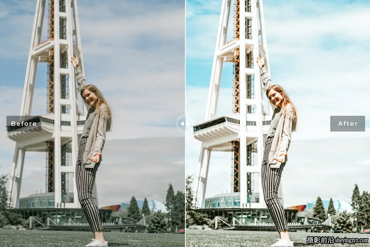 城市旅拍高对比胶片人像后期调色LR预设 Seattle Lightroom Presets