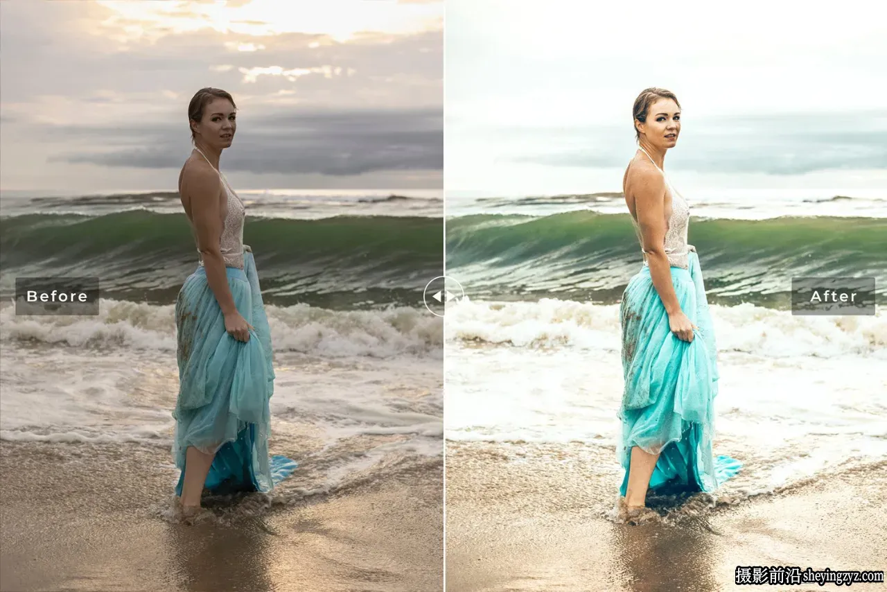 明亮海滩写真人像调色LR预设 Virginia Beach Lightroom Presets