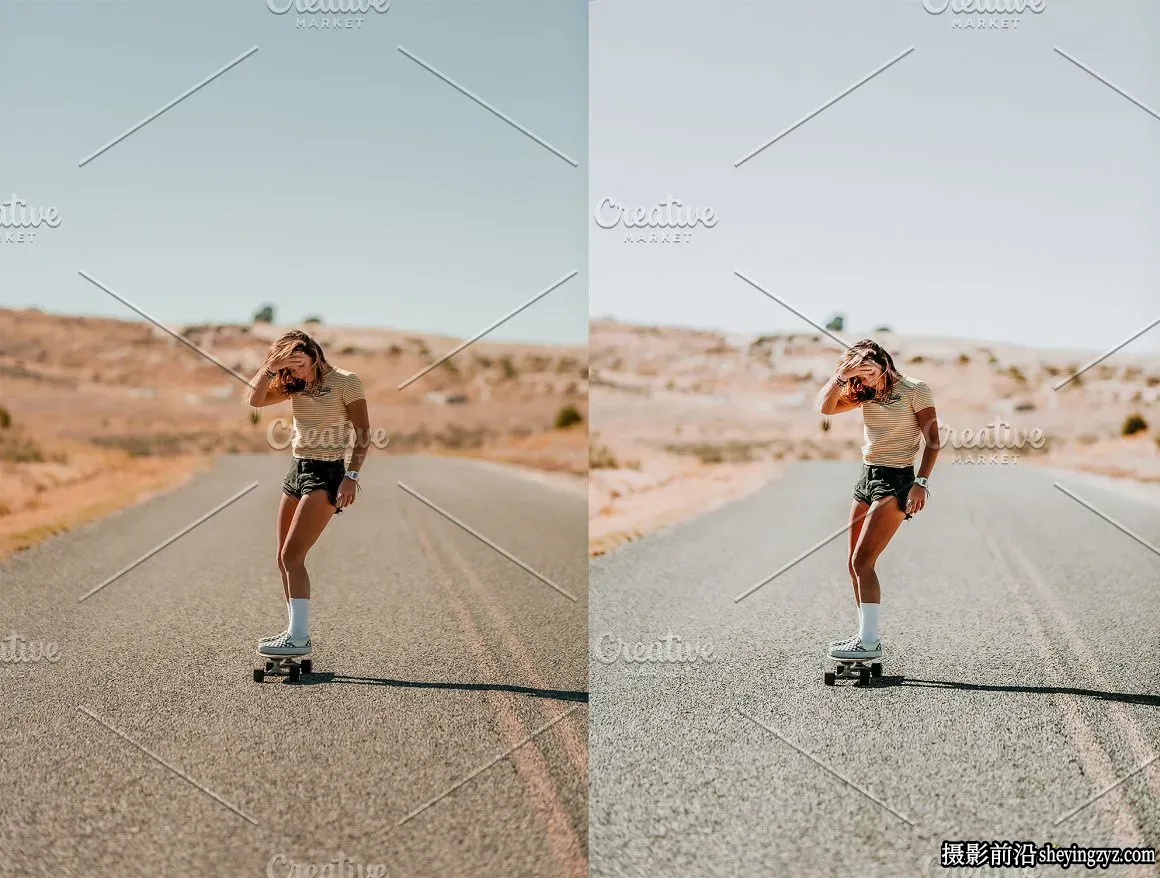旅拍电影胶片人像调色LR预设Wild And Free  Lightroom Presets