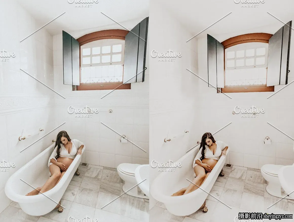 简约居家裸色人像调色Lightroom预设 Lightroom Minimalistic Nude